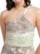 TOP CHAMPION UNITY DYE EVERYDAY ASYMMETRICAL CAMI