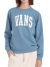 BUZO CUELLO REDONDO MUJER VANS STADIUM CREW FRENCH TERRY