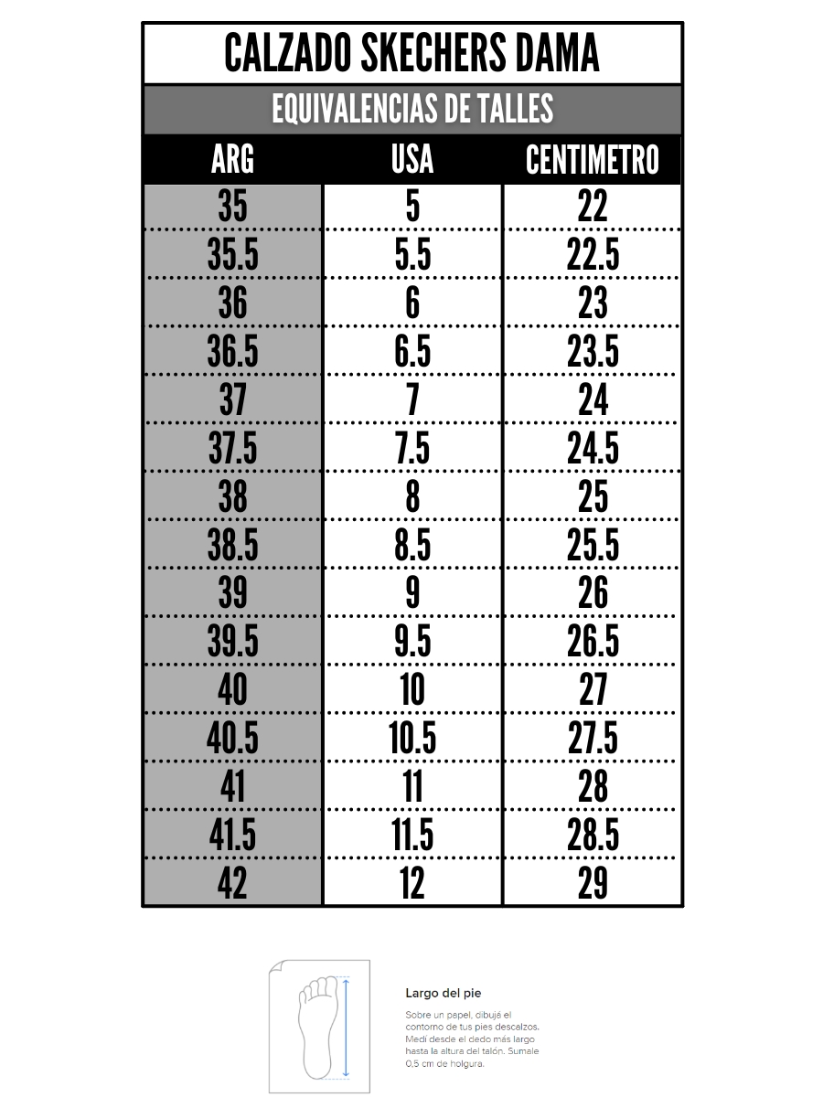 Tabla de talles