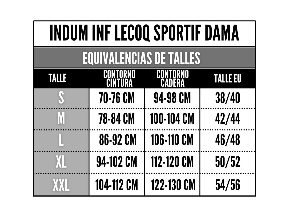 Tabla de talles